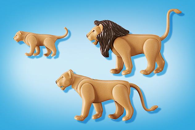 playmobil lion family