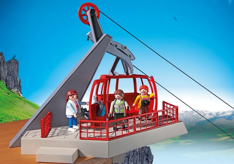 playmobil mountain cable car
