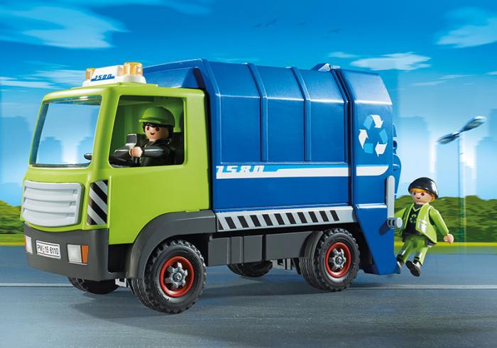 playmobil recycling truck 6110