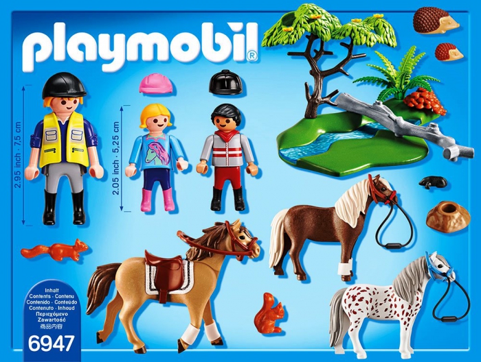 playmobil 6947 country horseback ride