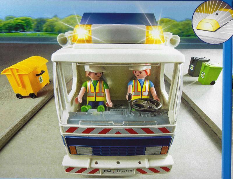 playmobil recycling truck 4129