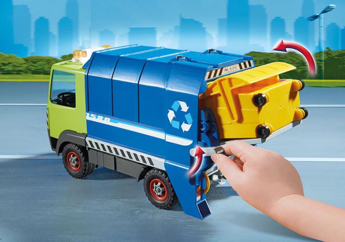 playmobil recycling truck 6110