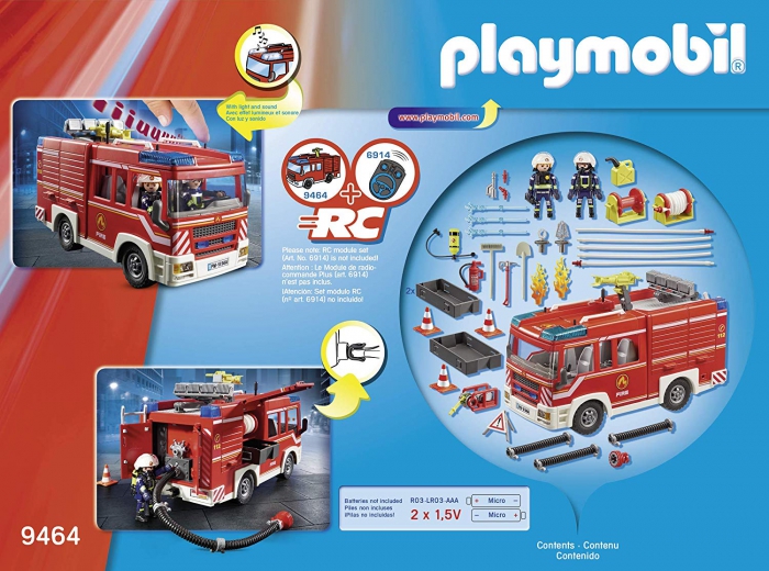 playmobil fire engine 9464