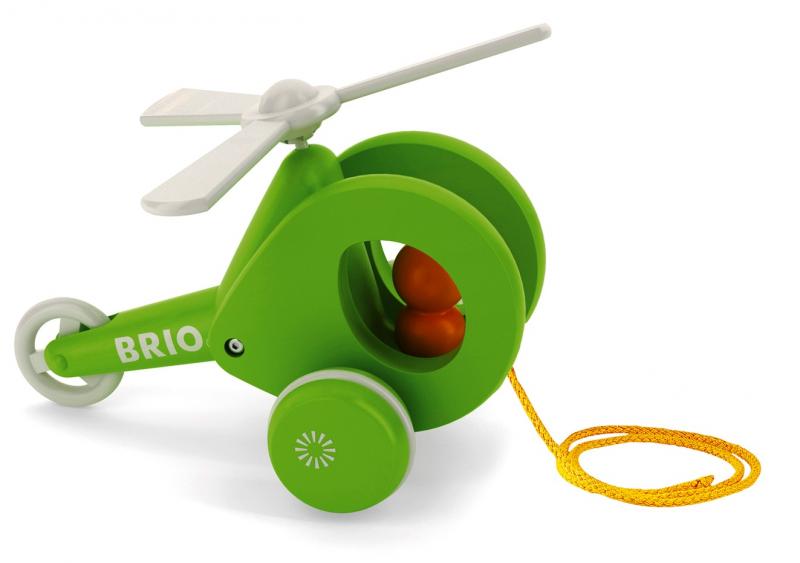 BRIO Pull-along Helicopter - 30195 | Table Mountain Toys