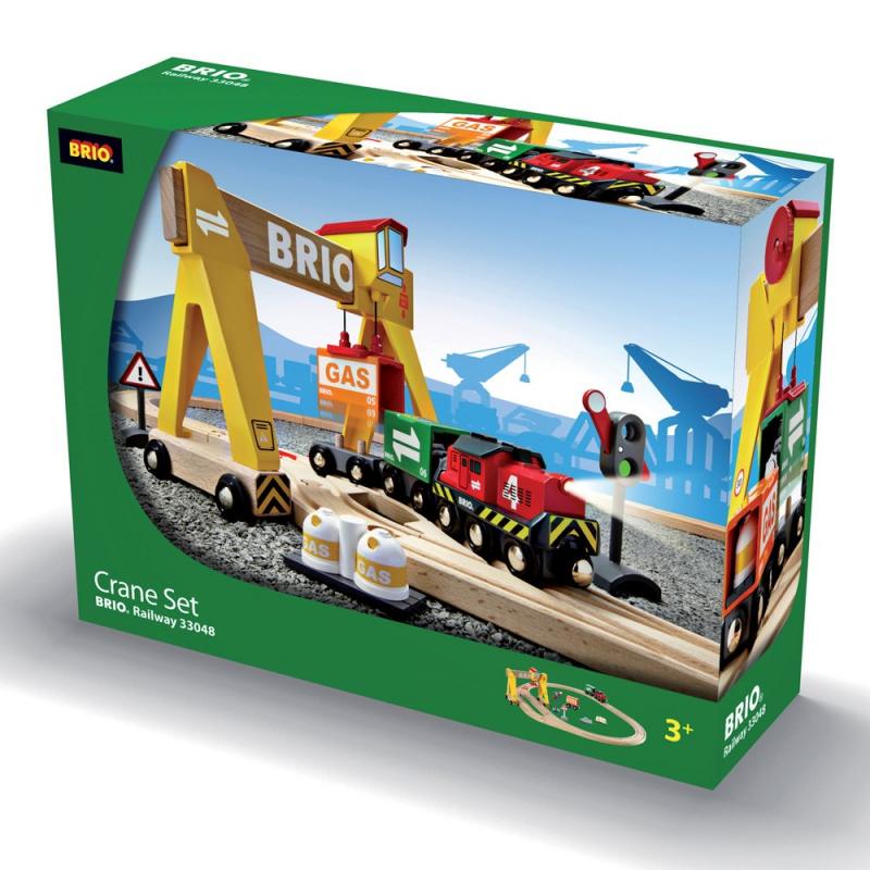 brio train crane