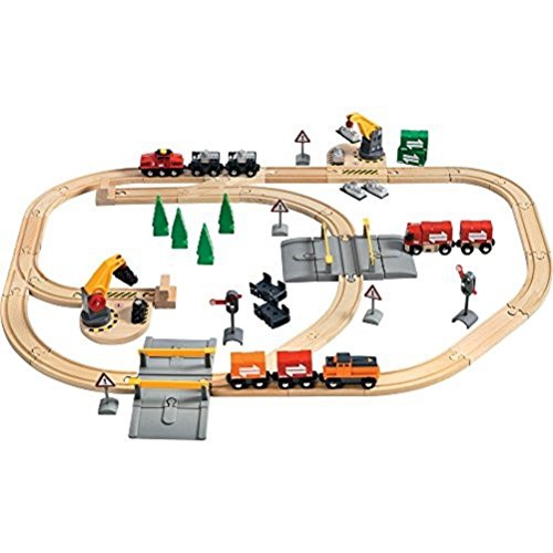 lift and load railway set brio