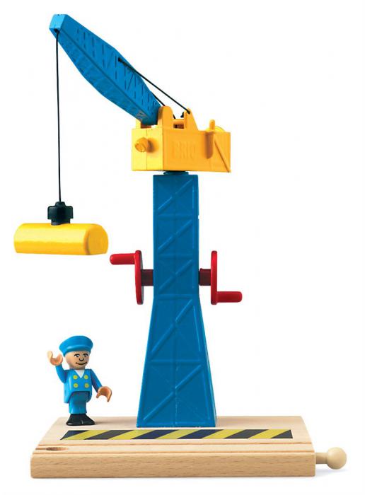 blue crane toy