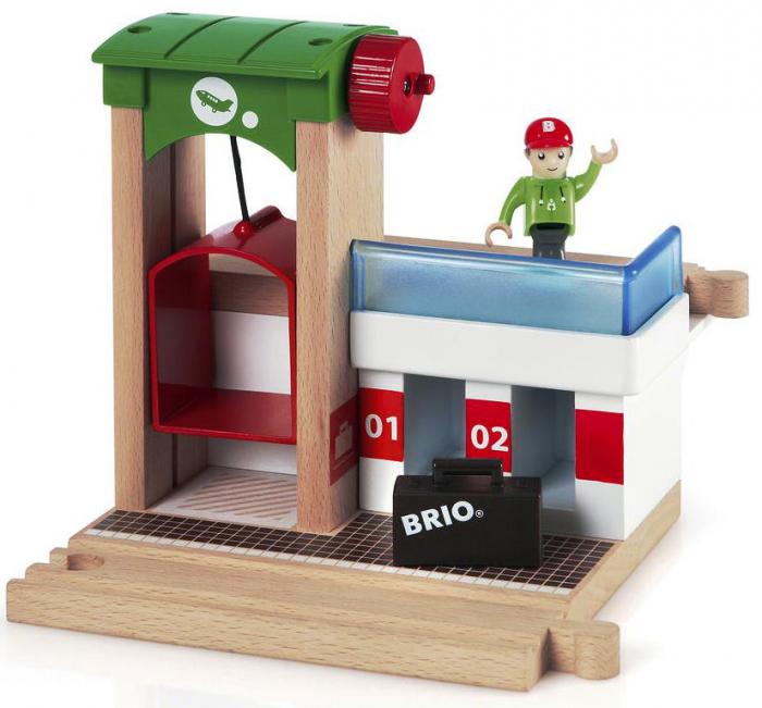 brio station with lift