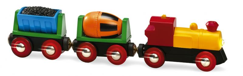 powered brio train