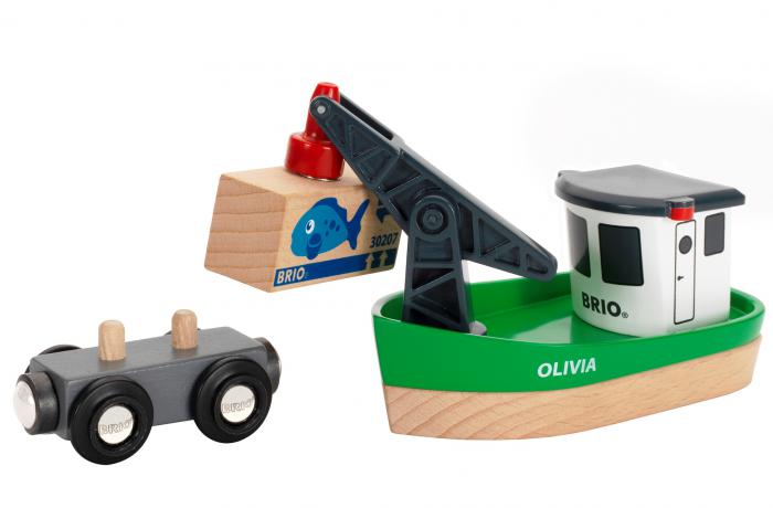 brio train crane