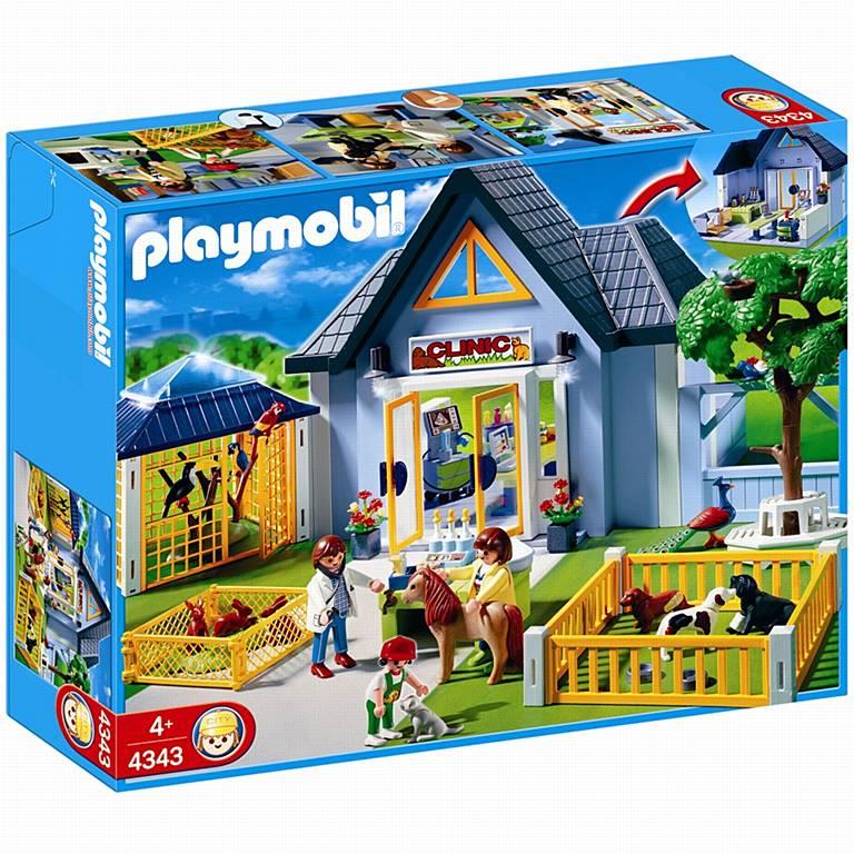 playmobil animal clinic 4343