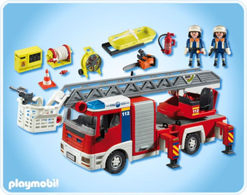 playmobil fire engine 4820