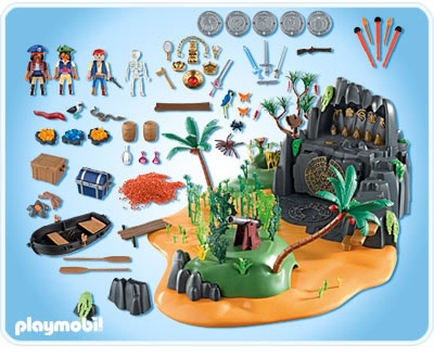 playmobil pirate island 5134