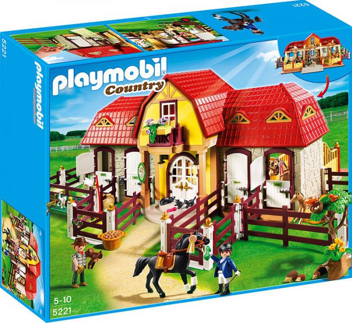 playmobil showjumping